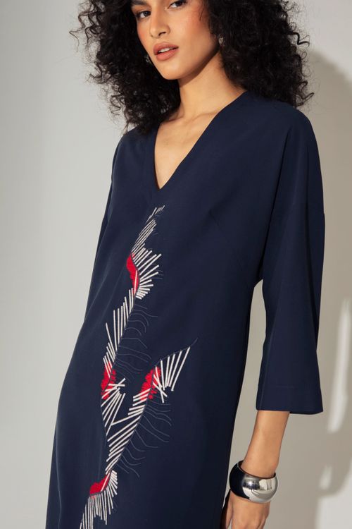VESTIDO BORDADO