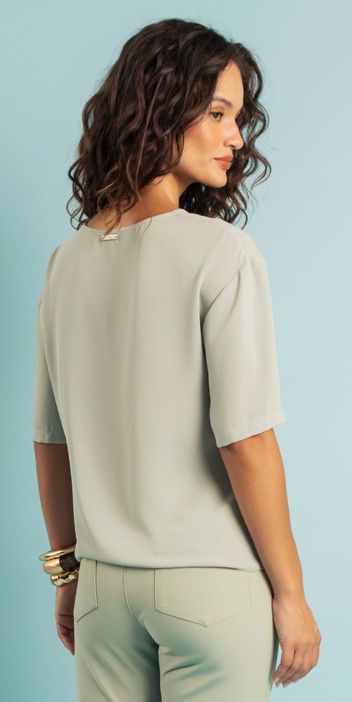 BLUSA LAÇO LATERAL