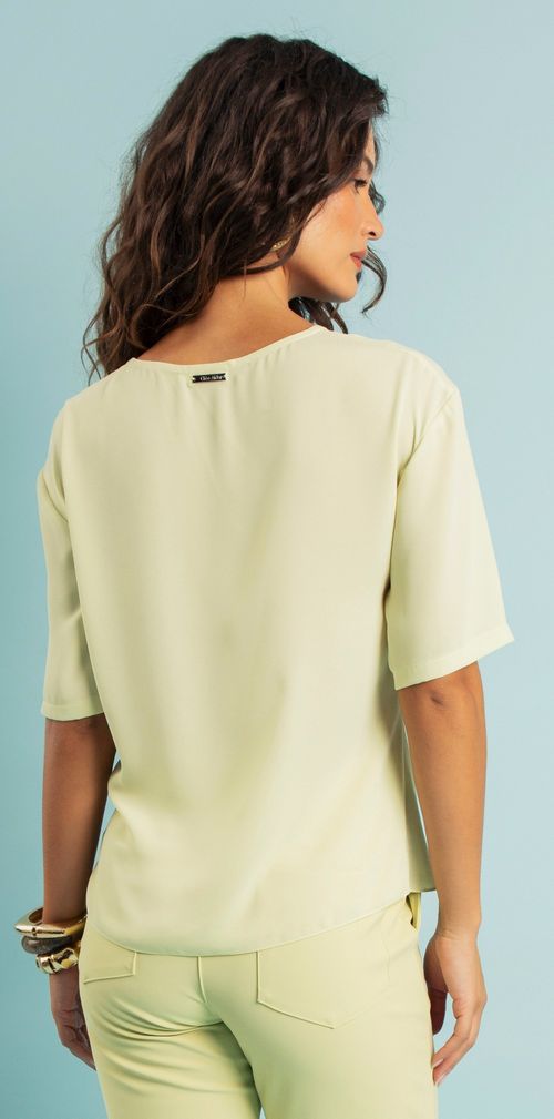 BLUSA LAÇO LATERAL