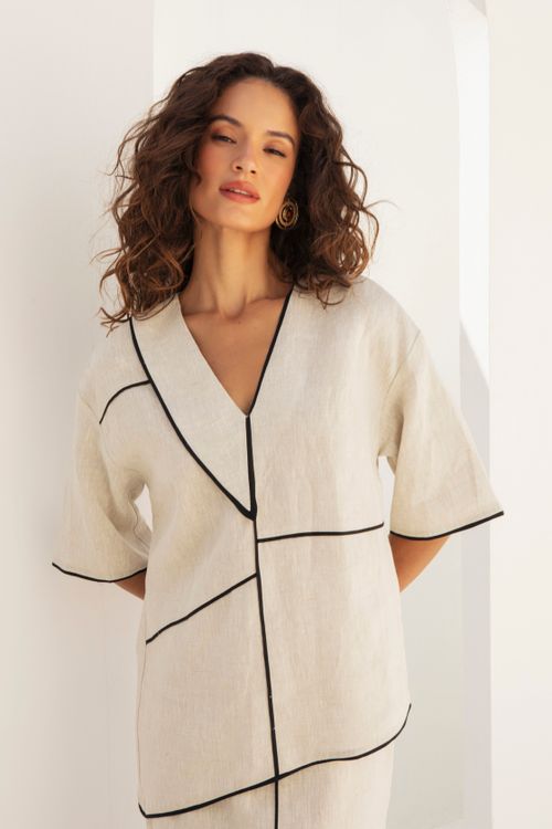 BLUSA ASSIMETRICA