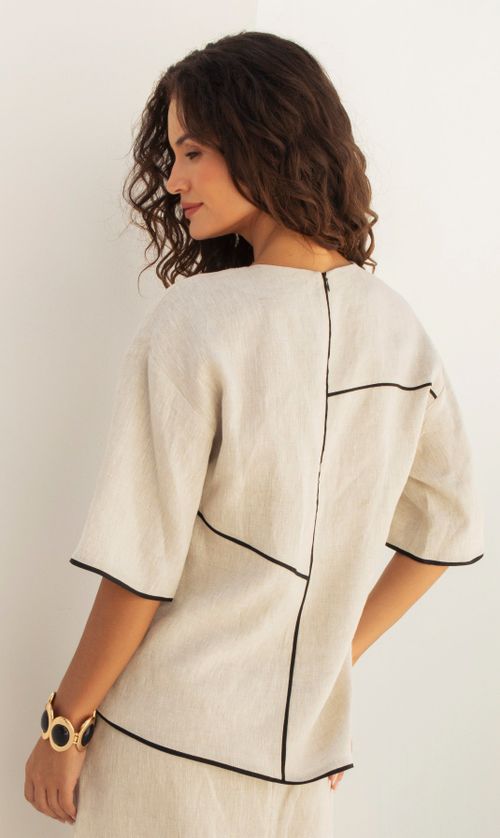 BLUSA ASSIMETRICA
