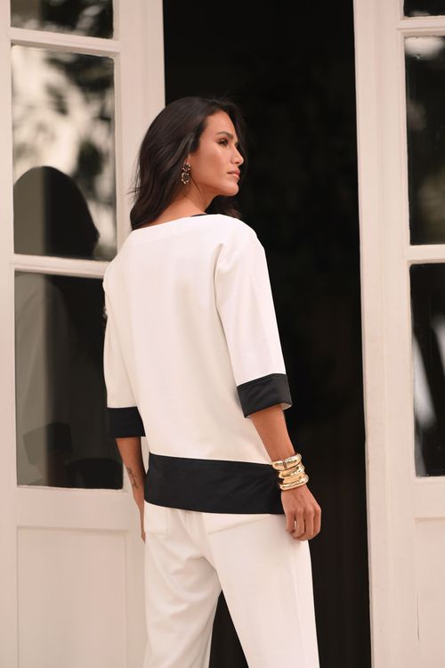 BLUSA ASSIMETRICO