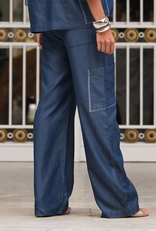 CALÇA JEANS TENCEL