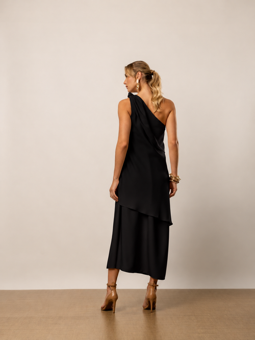 VESTIDO OMBRO CAMADAS