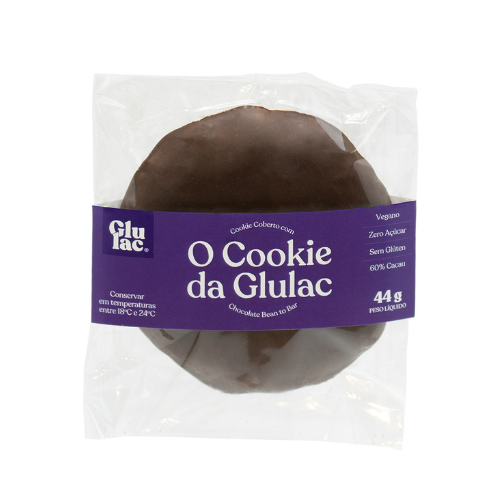 Foto do produto Cookie de Aveia e Amêndoas Coberto com Chocolate 60% Cacau | BEAN TO BAR | 44g