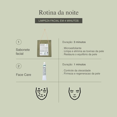 imagem do produto Kit - Rosto (Face Care + Sabonete Facial)