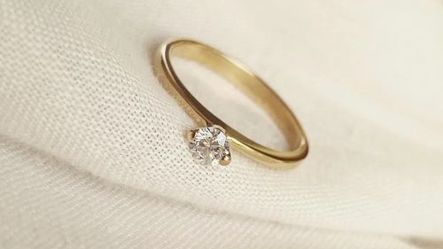 Alana Anel Solitário - 0,30ct