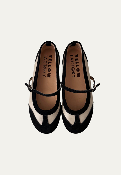 Flat Orchi - Preto/Butter 