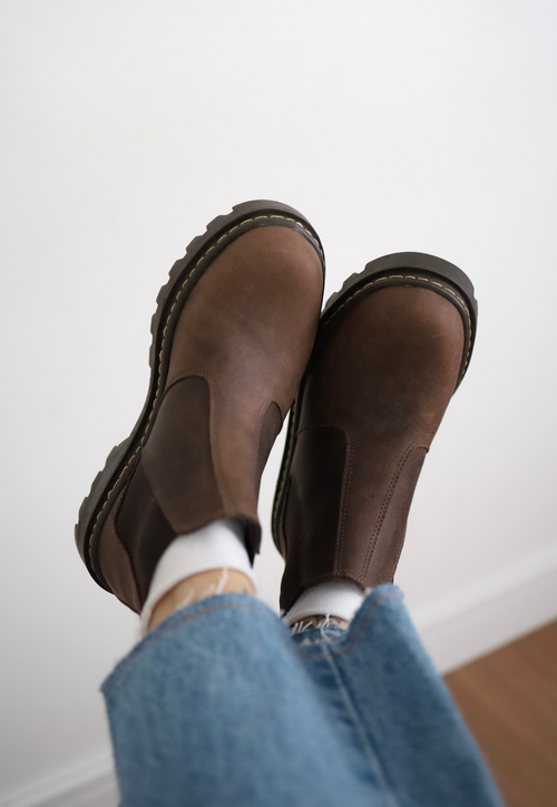 Bota Chelsea Rústica - Marrom
