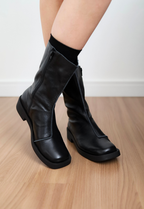 Bota Basic Amber - Preto