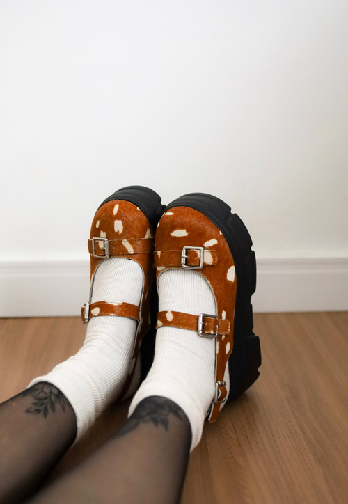 Slingback Grunka - Pelo Deer