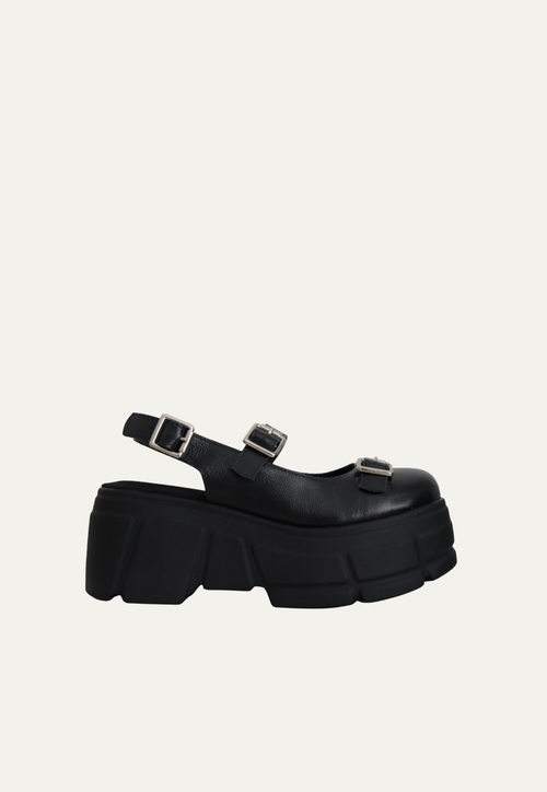Slingback Grunka - Preto