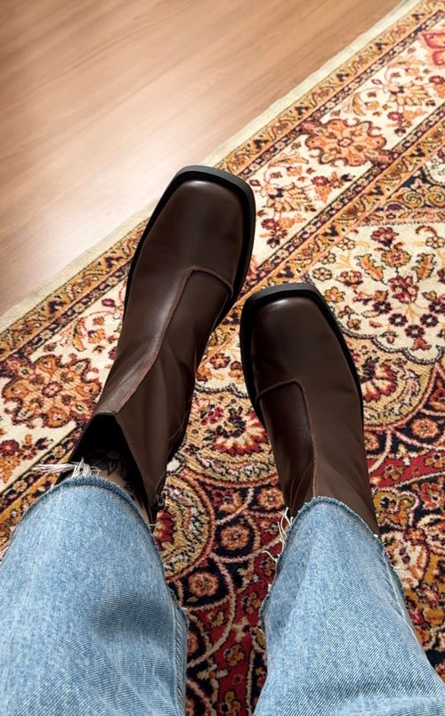 Bota Basic Amber - Café