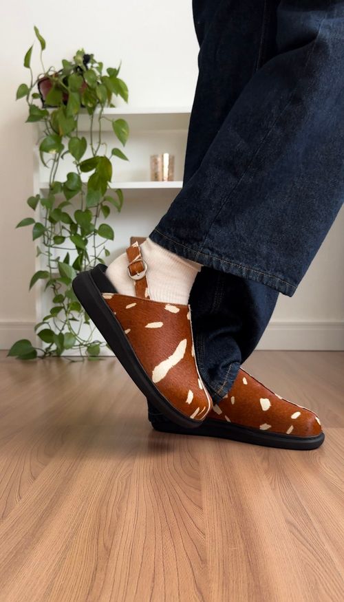 Clog Moni - Pelo  Deer 