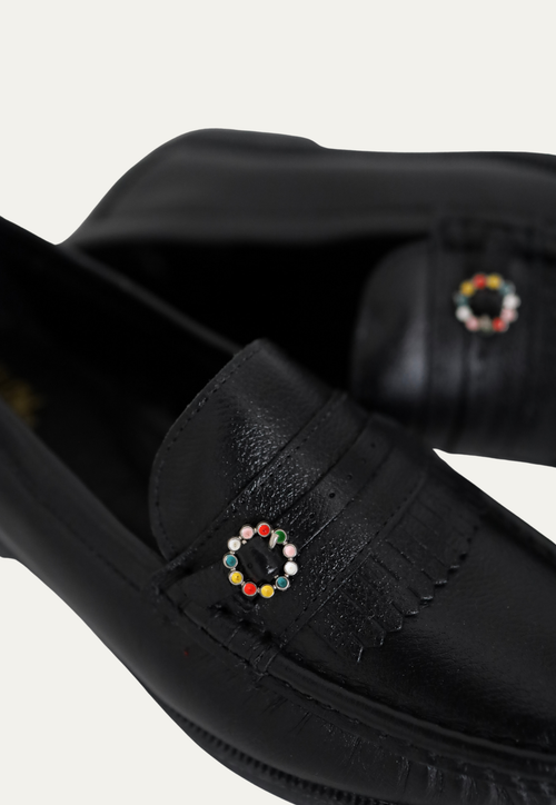 Mocassim Cora - Preto