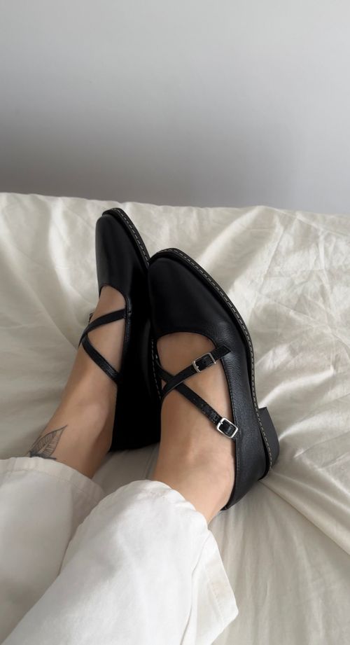 Flat Manon - Preto 