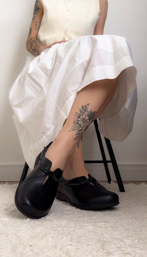 Flat Garbo - Preto 