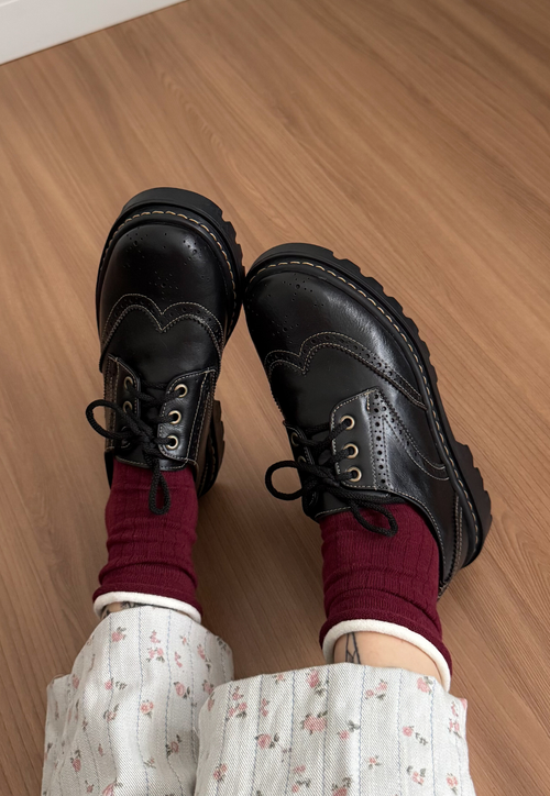 Oxford Brogue - Preto