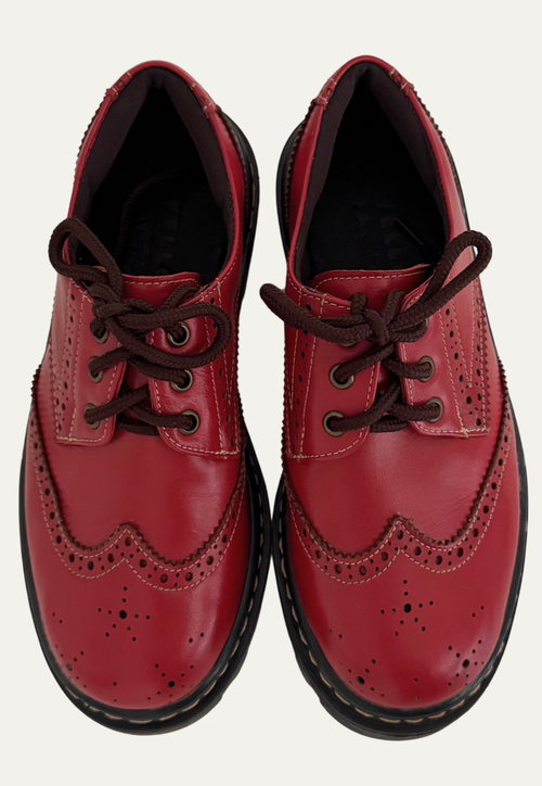 Oxford Brogue - Vermelho