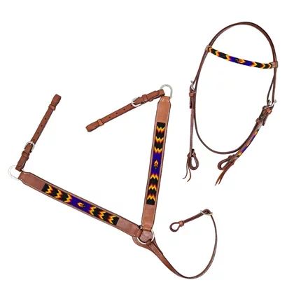 Conjunto Cabeçada Peiteira Collor Match 300A