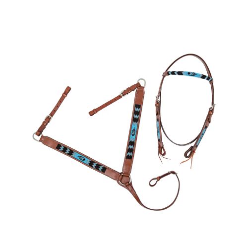 Conjunto Cabeçada Peiteira Collor Match 302A