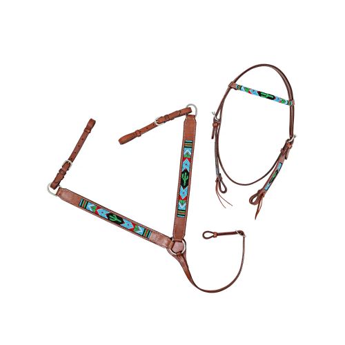 Conjunto Cabeçada Peiteira Collor Match 303