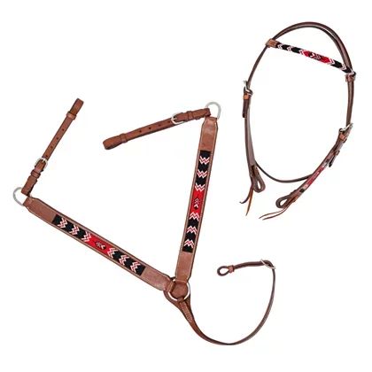 Conjunto Cabeçada Peiteira Collor Match 304