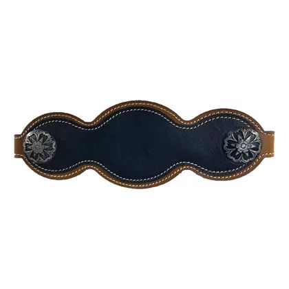 Focinheira Couro Old Black