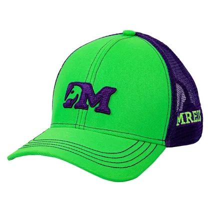 Boné Mreis 6 Gomos Juvenil Verde Neon