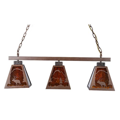 Lustre Trio Cupula Veado
