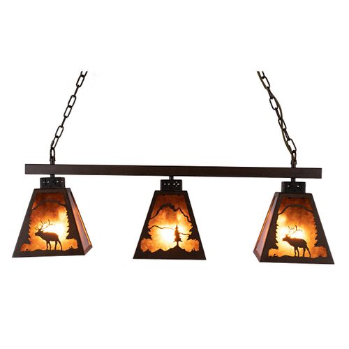 Lustre Trio Cupula Veado