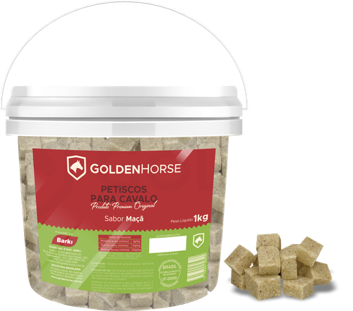 Cubos De Açúcar Maça - 1Kg