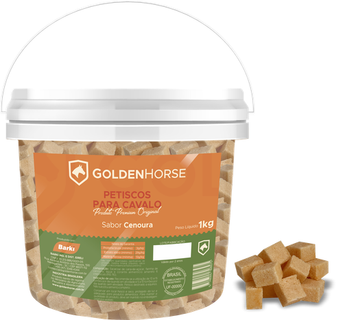 Cubos De Açúcar Cenoura - 1Kg