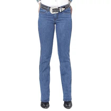 Calça Jeans Feminina Cowboy Cut Stone Tassa