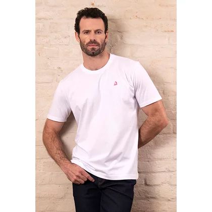 Camiseta Masc Branca Tassa