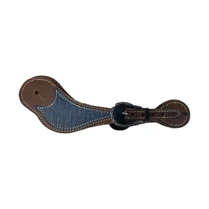 Correia De Espora Couro Vintage Blue