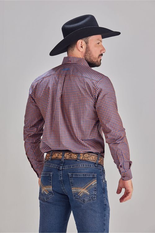 Camisa Masc ML Classic Xadrez La/Azma All Hunter