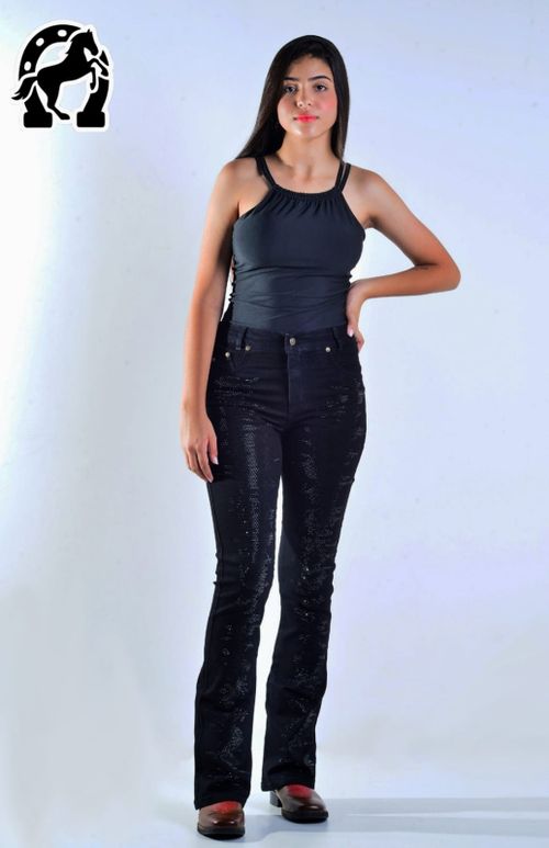 Calça  Flare Chapisco