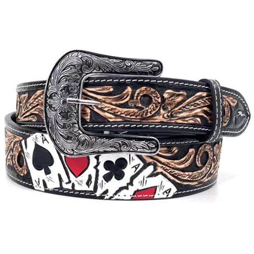 Cinto Couro Baralho Arizona Belts