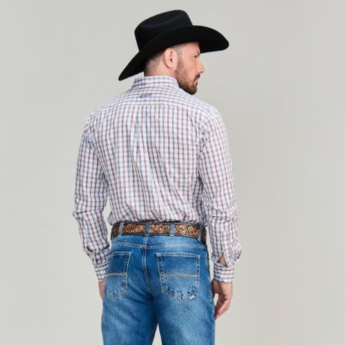 Camisa Masc Ml Classic Fit Xadrez All Hunter