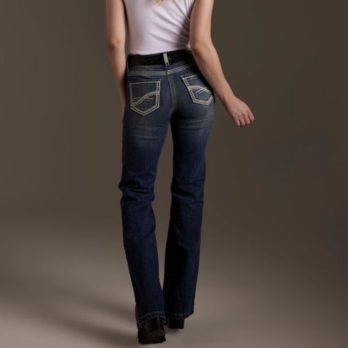 Calça Fem Boot Cut Rock Dirty Selff Western