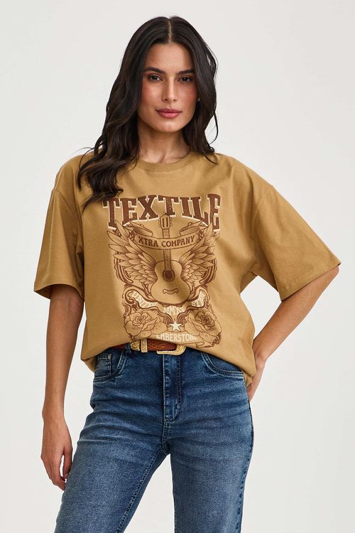 Camiseta Oversized Fio 30 TXC