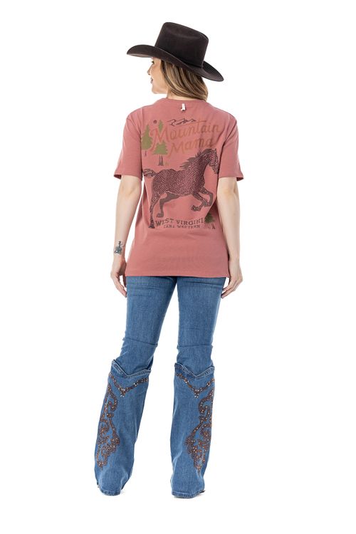 T-Shirt Maxi West Virginia Zenz Western