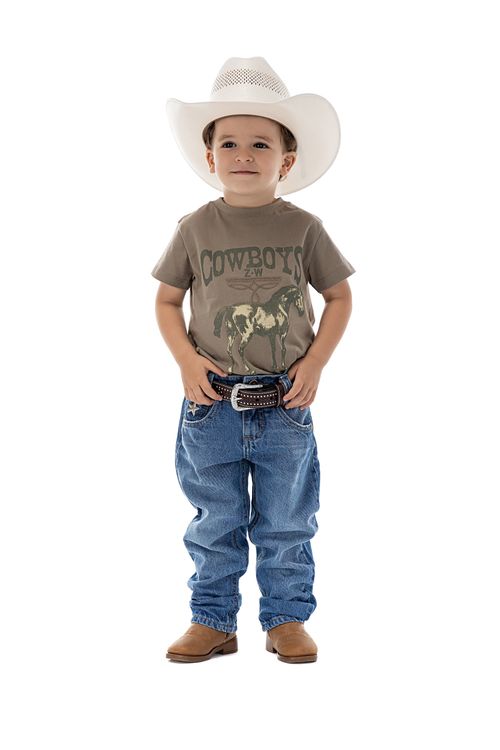Camiseta Kids Wild Child Zenz Western