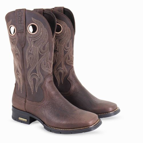 Bota Texana Corrugado Brown Anatomic Gel