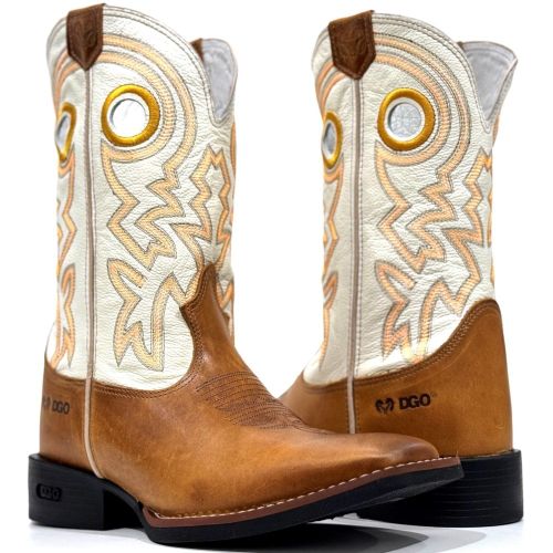 Bota Dog Masc Canela/Marfim DGO