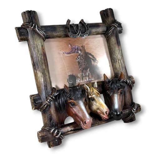 Porta Retrato Decorativo em Resina