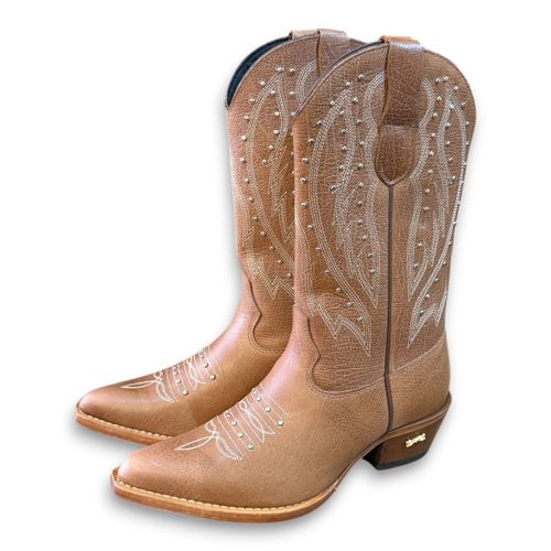 Bota Fem Hunter Conhaque Jacomo