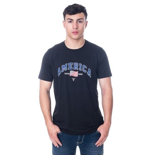 Camiseta Masc Texas Farm American Tour