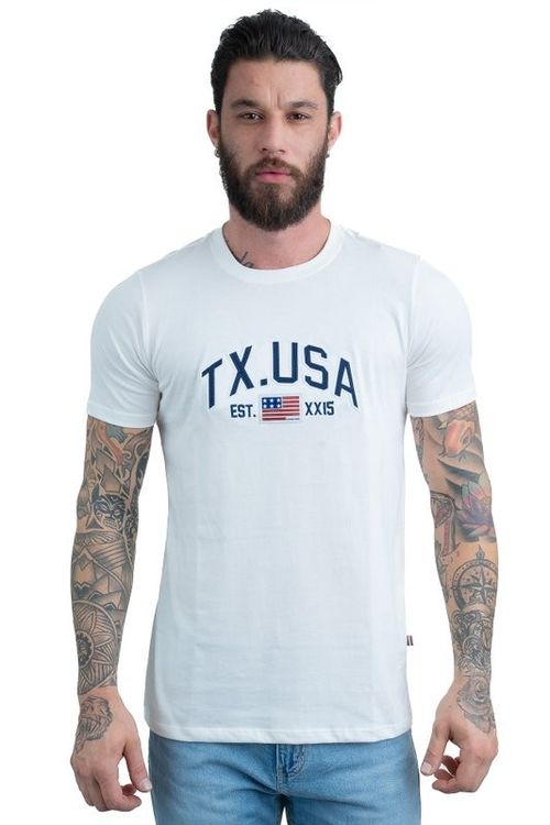 Camiseta Masc Texas Farm Usa